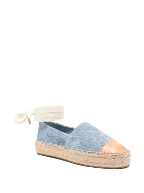 Tory Burch cap-toe espadrilles - Blue