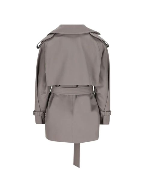 Max Mara double-breasted belted coat - Grey - zdjęcie produktu nr 2