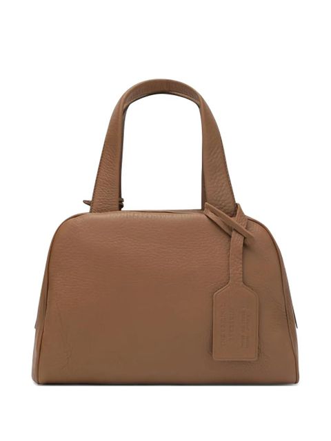 Prada medium leather tote bag - Brown
