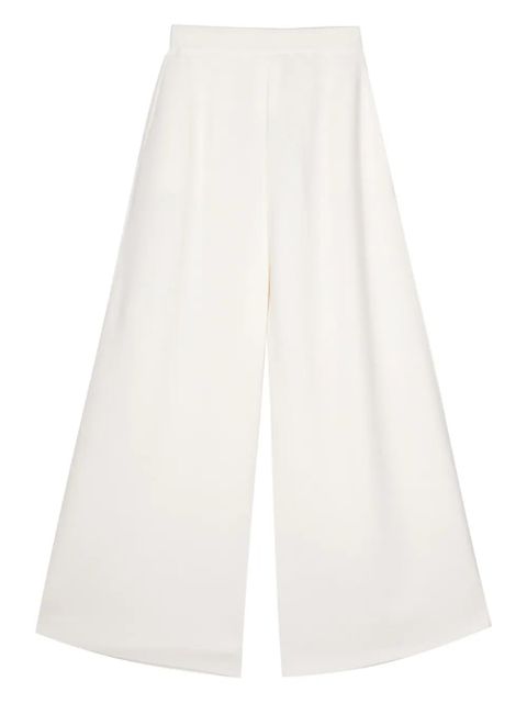 Max Mara logo-appliqué knitted trousers - Neutrals - zdjęcie produktu nr 2
