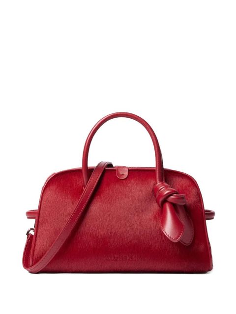 Jacquemus small Turismo knot-detail shoulder bag - Red - zdjęcie produktu nr 1