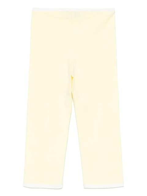Rowen Rose jersey capri pants - Yellow - zdjęcie produktu nr 2