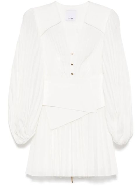 Acler Rhodes dress - White - zdjęcie produktu nr 1