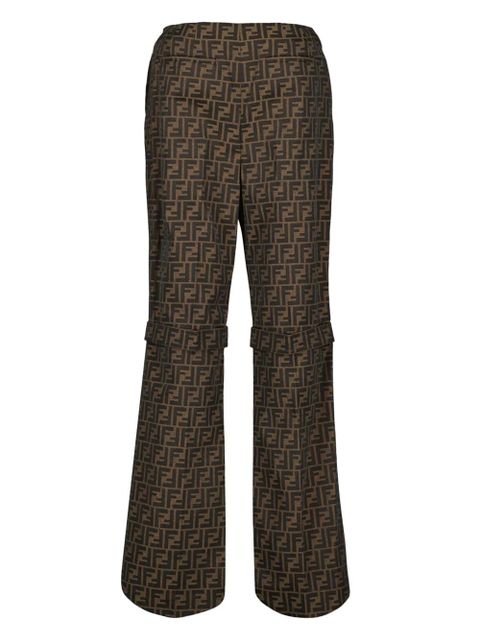 FENDI jacquard trousers - Brown - zdjęcie produktu nr 2