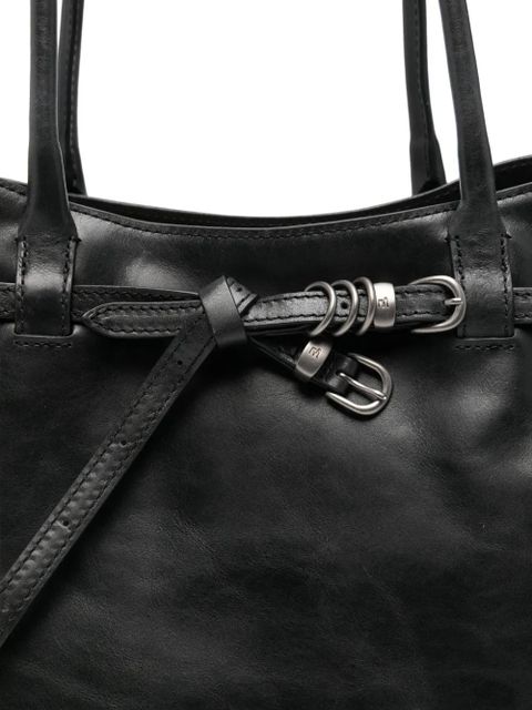 Marge Sherwood large Grandma Used detail shoulder bag - Black