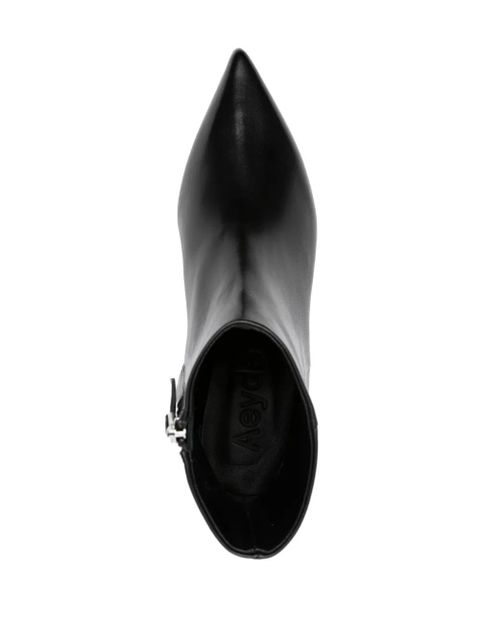 Aeyde 50mm pointed-toe ankle boots - Black