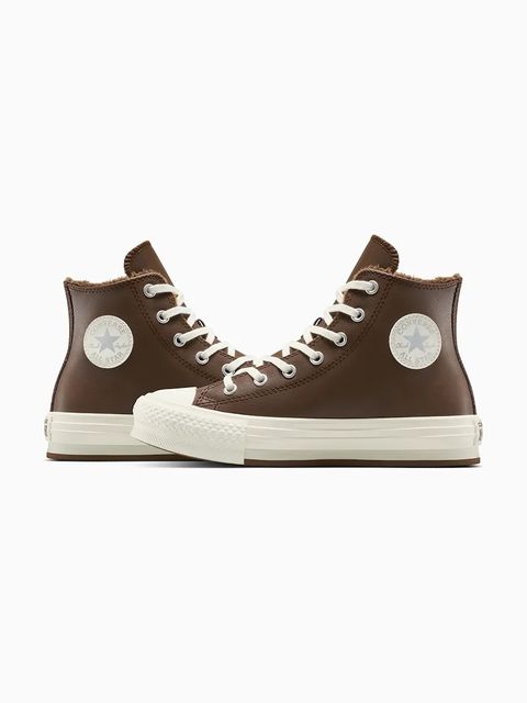 Converse trampki Chuck Taylor All Star Star Eva Lift kolor brązowy A16430C