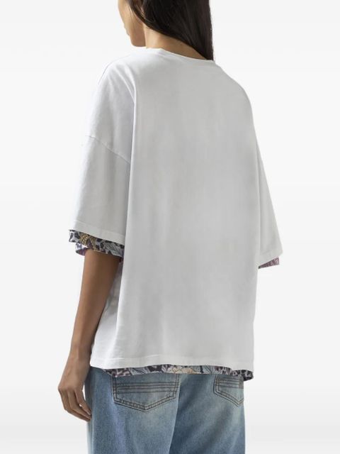 GCDS logo-detail T-shirt - White