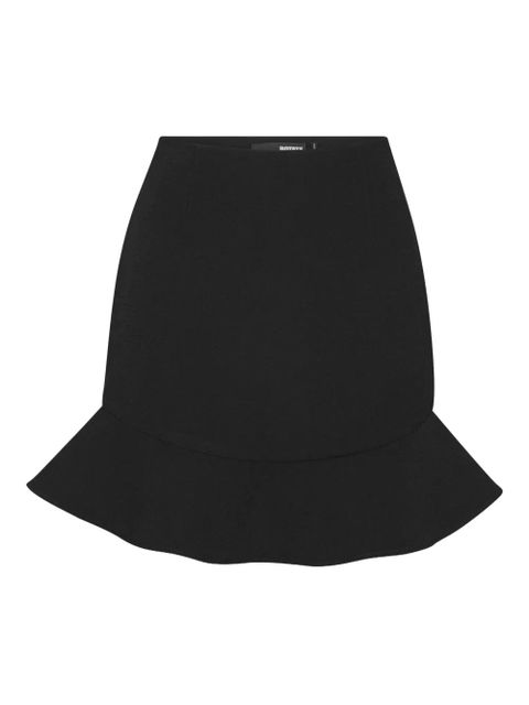 ROTATE BIRGER CHRISTENSEN ruffle mini skirt - Black - zdjęcie produktu nr 1