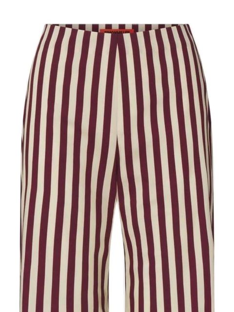 Simon Miller Pia striped poplin trousers - Red - zdjęcie produktu nr 2