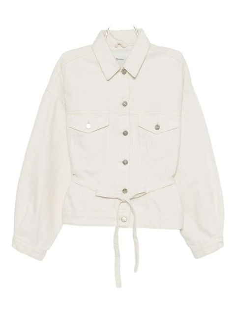 Reformation Luna denim jacket - White - zdjęcie produktu nr 1