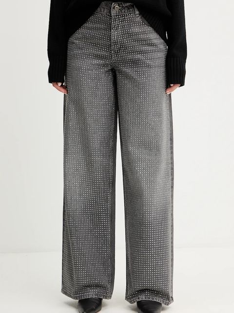 Liu Jo jeansy bawełniane damskie kolor szary UF5095.D5020 - zdjęcie produktu nr 1