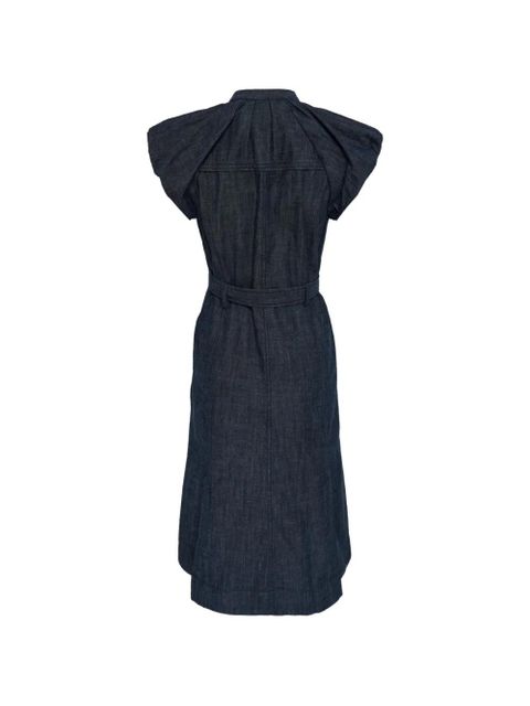3.1 Phillip Lim puff-sleeve denim shirt dress - Blue - zdjęcie produktu nr 2