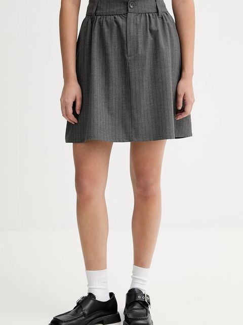 Marc O'Polo spódnica kolor szary mini rozkloszowana 5000007576 - zdjęcie produktu nr 1