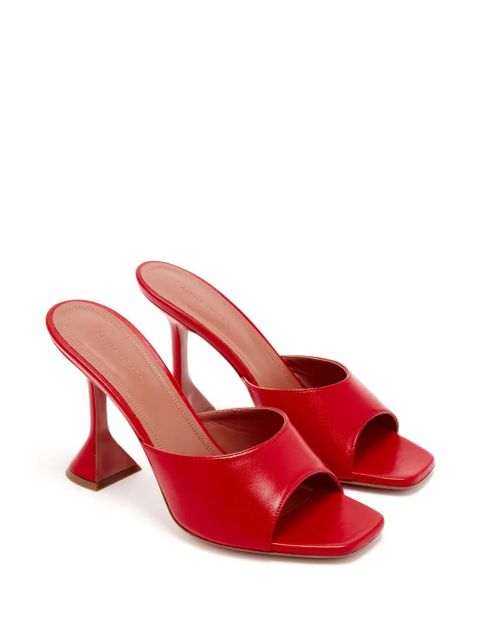 Amina Muaddi 95mm Lupita sandals - Red