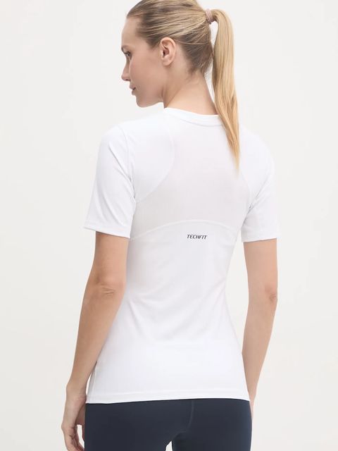 adidas Performance t-shirt treningowy Techfit kolor beżowy IX3254