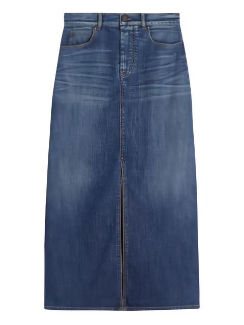 Weekend Max Mara Zarelia denim midi skirt - Blue - zdjęcie produktu nr 1
