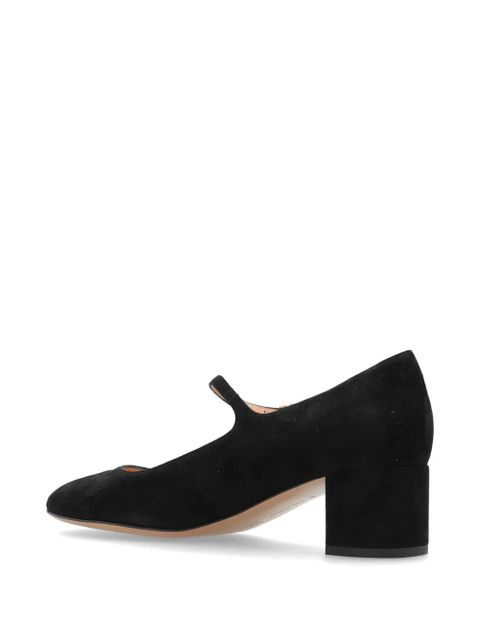 Gianvito Rossi Mary Jane suede pumps - Black