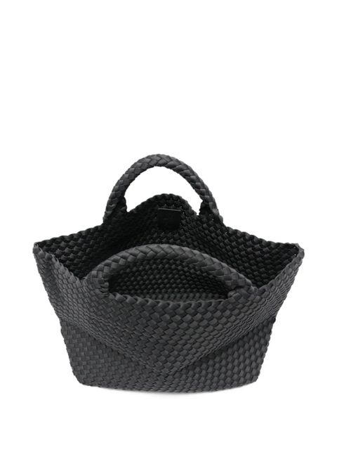 NAGHEDI medium St. Barths woven tote bag - Black