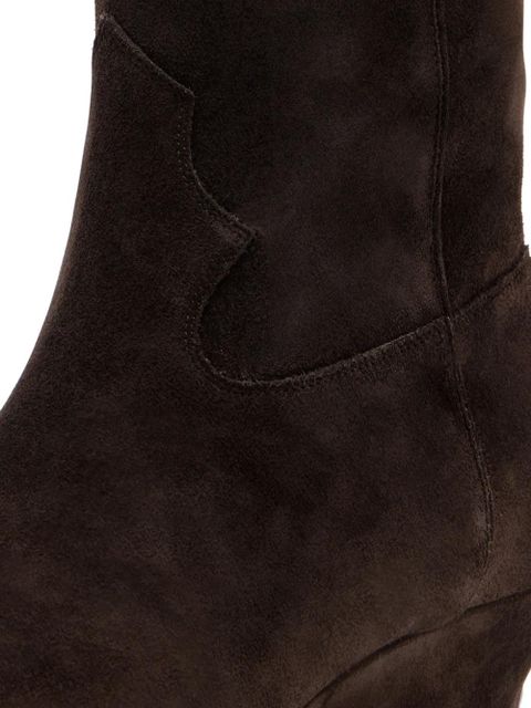 Le Monde Beryl Camille pointed-toe zip-fastening boots - Brown