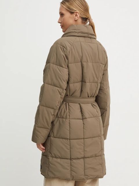 Didriksons kurtka DINA damska kolor zielony zimowa 505398