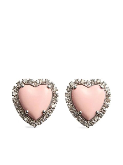Valentino Garavani Coeur Hyperbole clip-on earrings - Silver - zdjęcie produktu nr 1