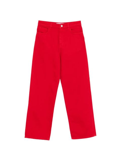 Róhe belt-loop pocket jeans - Red - zdjęcie produktu nr 1