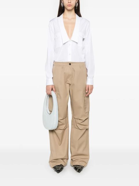 Coperni wide-leg cargo trousers - Neutrals - zdjęcie produktu nr 2