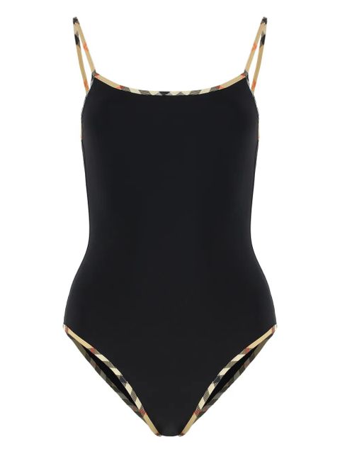 Burberry check trim top - Black - zdjęcie produktu nr 1