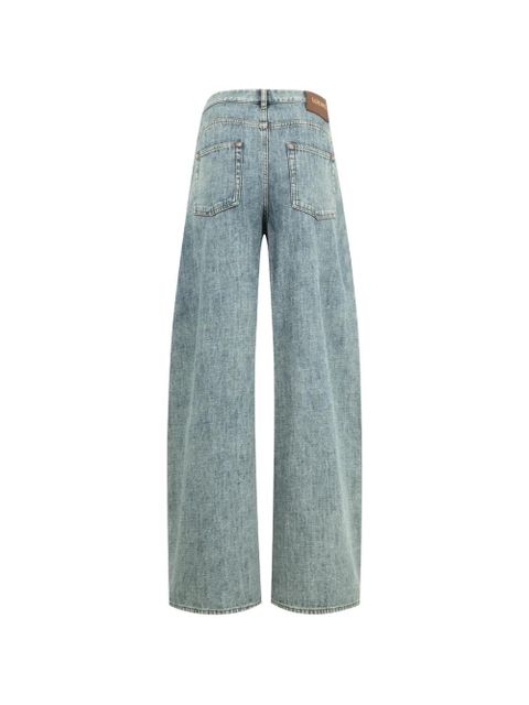 LOEWE belted jeans - Blue - zdjęcie produktu nr 2