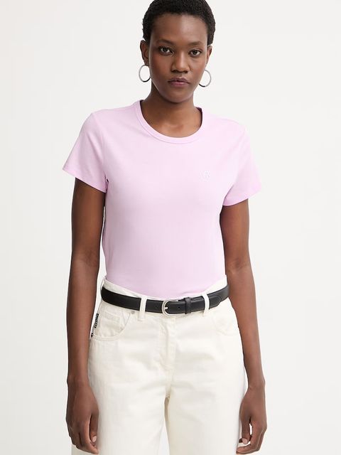 BOSS t-shirt damski bawełniany - zdjęcie produktu nr 1