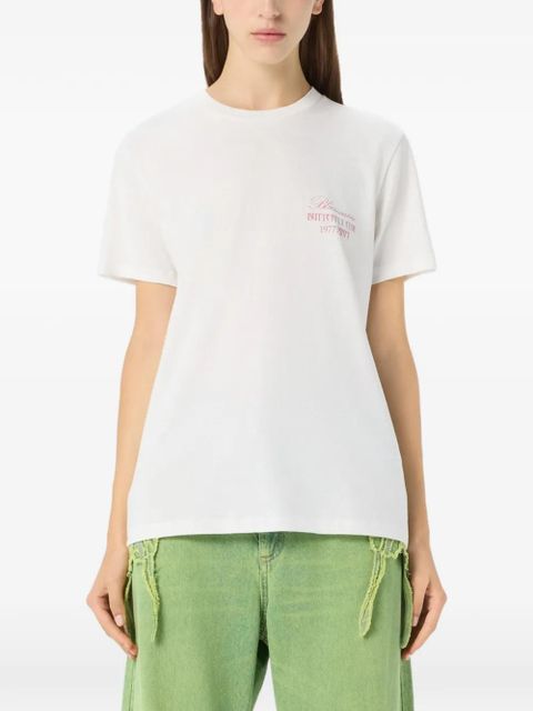 Blumarine butterfly-print T-shirt - White