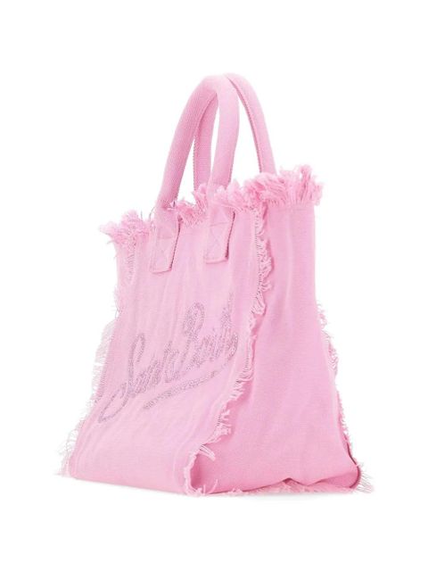 MC2 Saint Barth Vanity rhinestone-embellished fringed tote bag - Pink - zdjęcie produktu nr 2