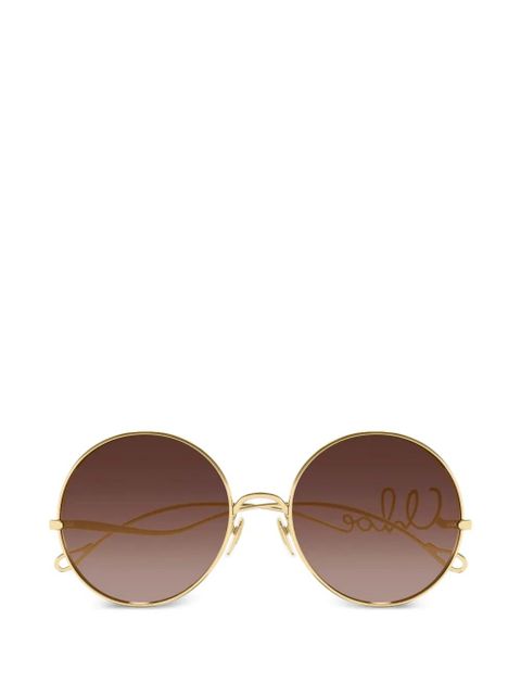 Chloé Eyewear round-frame sunglasses - Gold - zdjęcie produktu nr 1