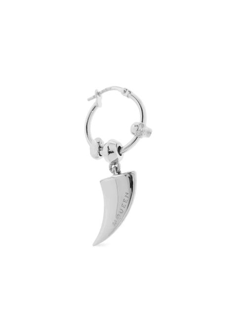 Alexander McQueen Tiger Claw earrings - Silver