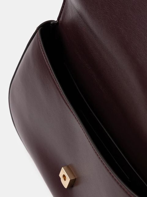 Calvin Klein torebka kolor bordowy LV04F3171G