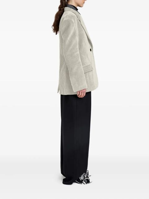Proenza Schouler corduroy single-breasted blazer - Neutrals