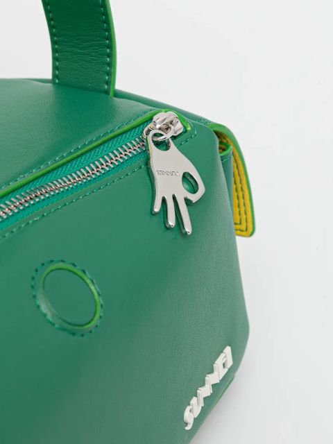 Sunnei torebka kolor zielony ACCXBAG067