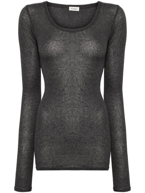 American Vintage Massachusetts top - Grey - zdjęcie produktu nr 1