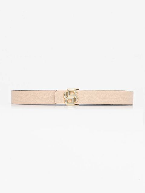 BOSS pasek skórzany B_Icon-G_Sr30_pgr damski kolor czarny 50542193