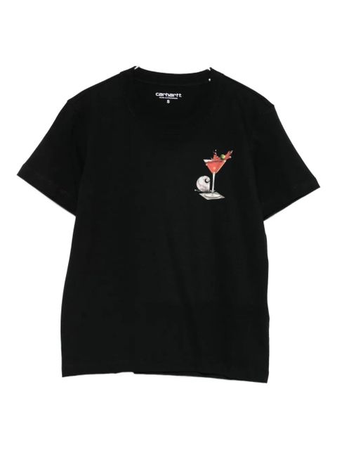 Carhartt WIP cocktail-print T-shirt - Black
