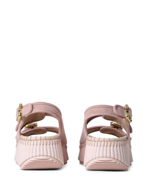 Chloé buckle-strap sandals - Pink