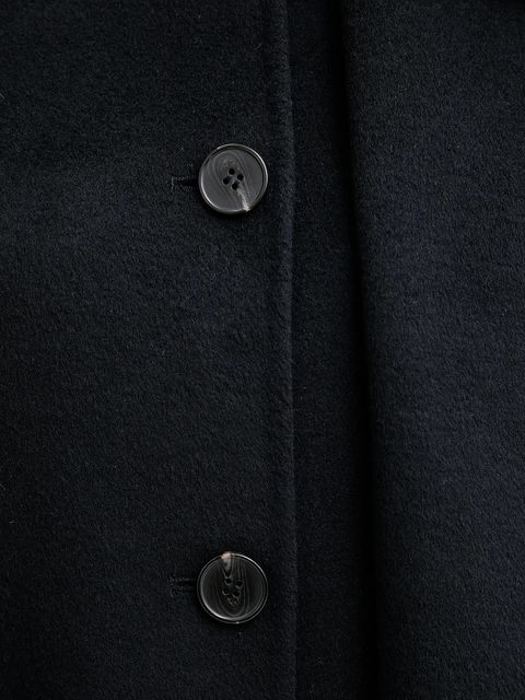 Marc O'Polo płaszcz z dodatkiem wełny kolor granatowy 600005170013