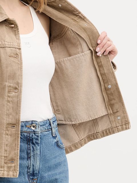 Pinko kurtka jeansowa