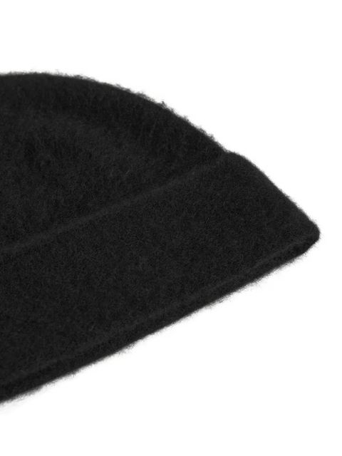 TOTEME brushed cashmere beanie - Black - zdjęcie produktu nr 2