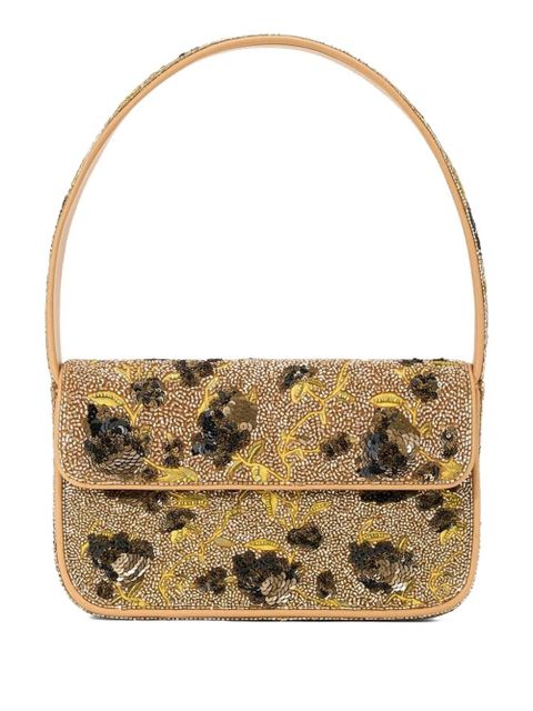 STAUD Tommy Beaded shoulder bag - Neutrals - zdjęcie produktu nr 1