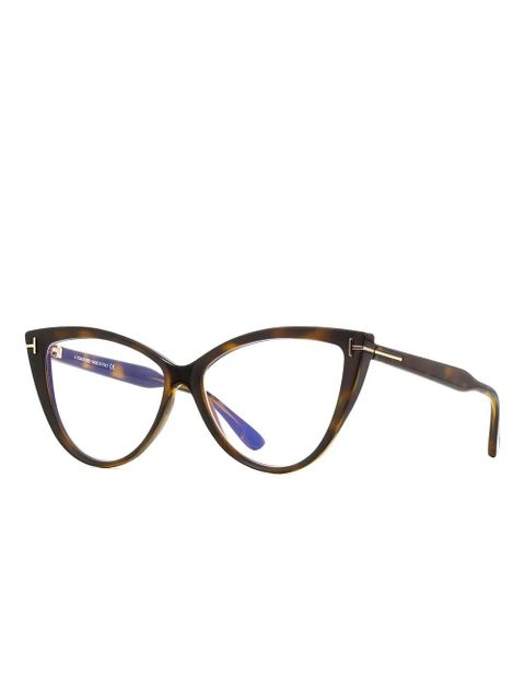 TOM FORD Eyewear cat-eye glasses - Brown - zdjęcie produktu nr 2