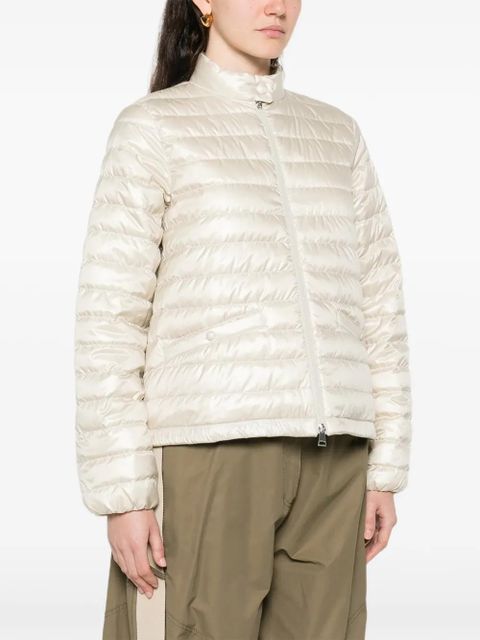 Moncler Azalee tie-detail quilted jacket - White