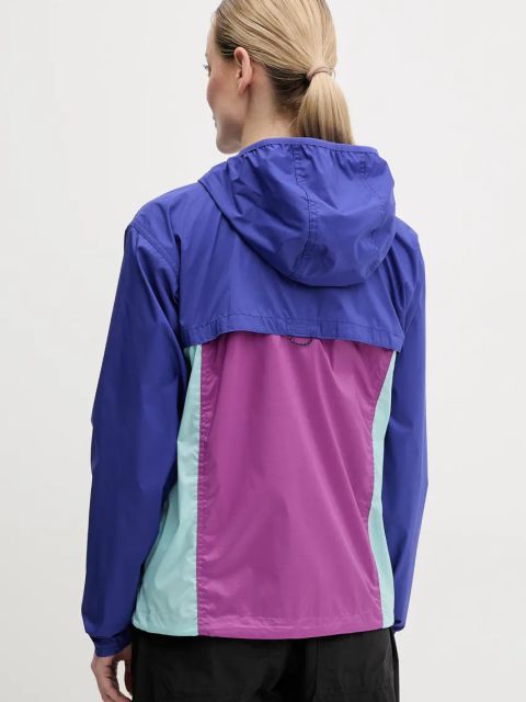 Columbia kurtka outdoorowa Crested Canyon Windbreaker kolor niebieski 2116481