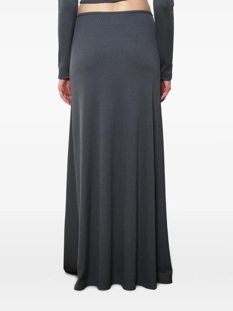 Christopher Esber Trio Stone maxi skirt - Grey